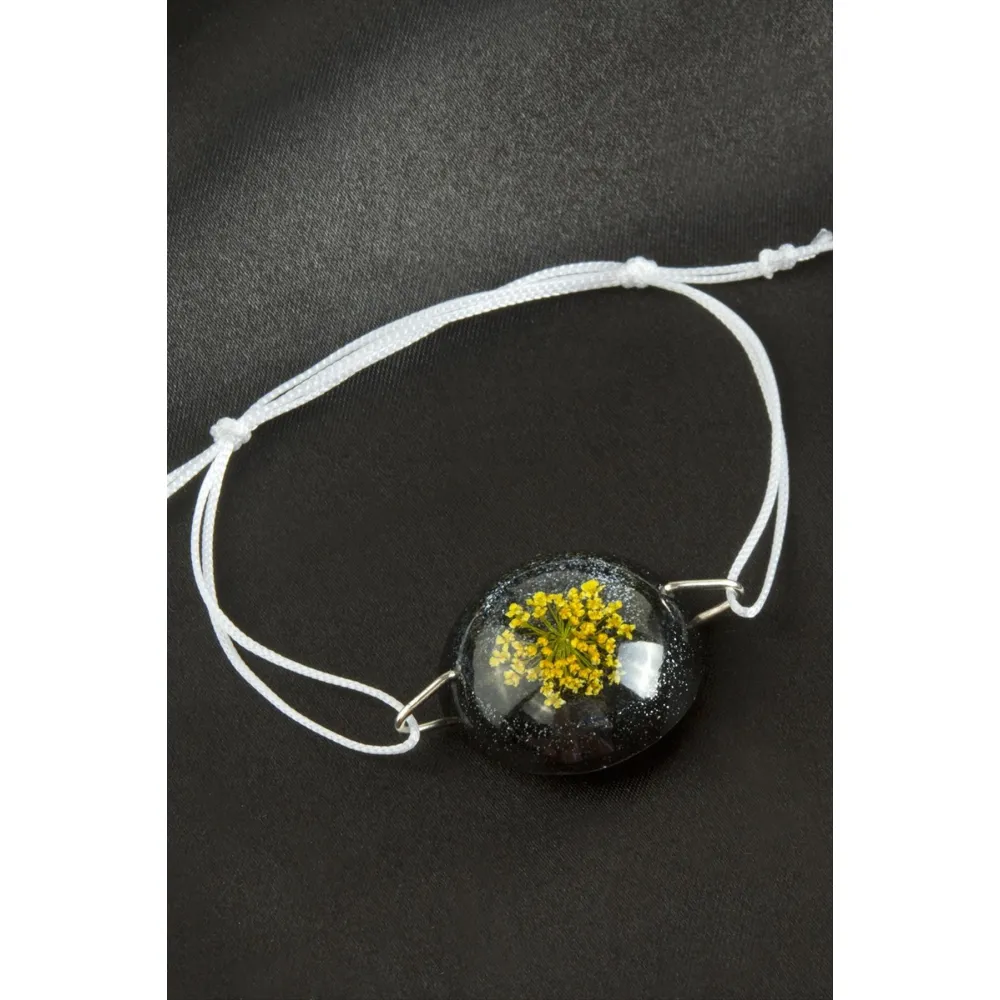 Sultan Otu Epoksi Bileklik-Siyah