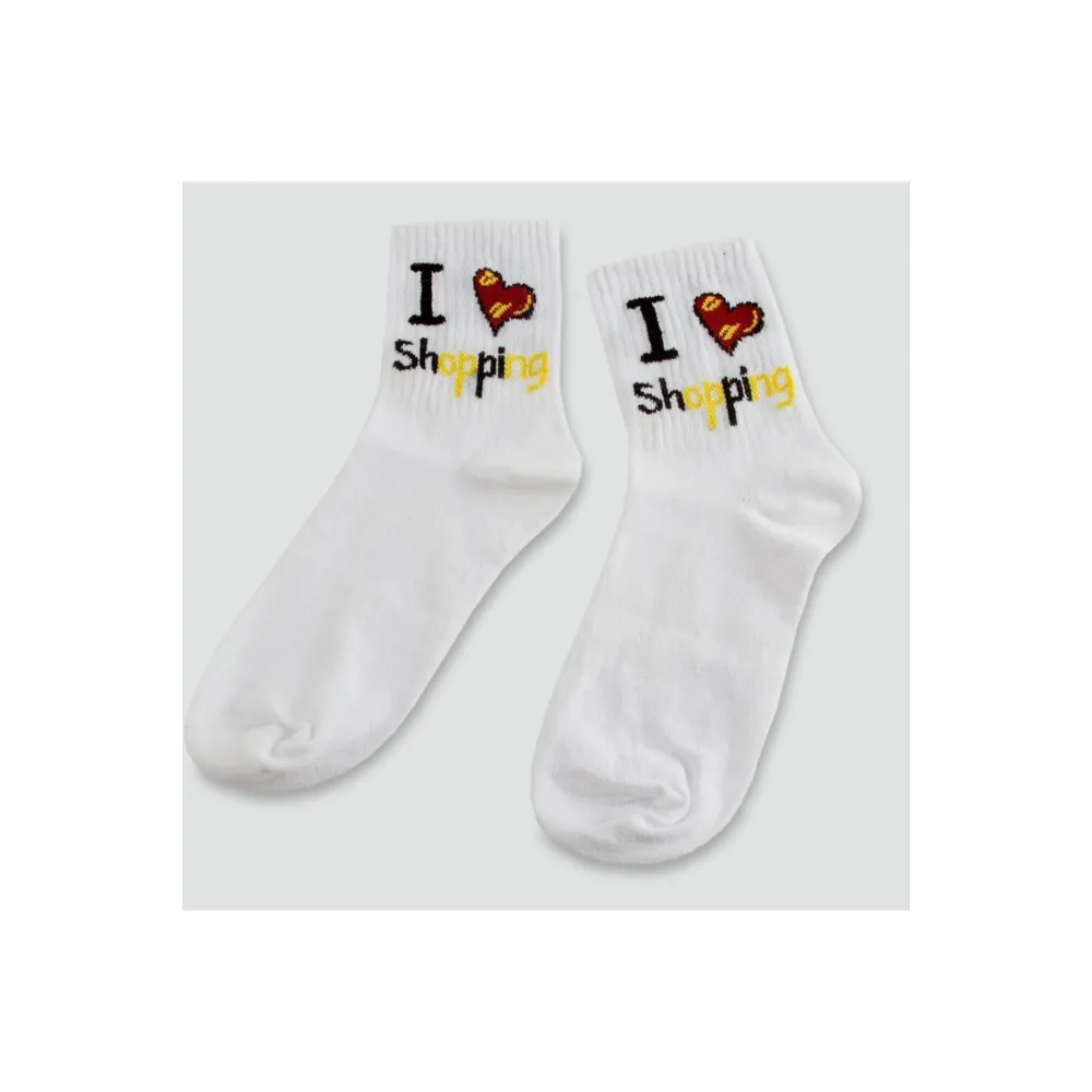 Kalp Kolej Çorap 8X28-Beyaz