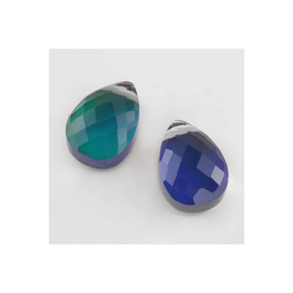 His Taşı Kolye Ucu 1 Adet-Renkli