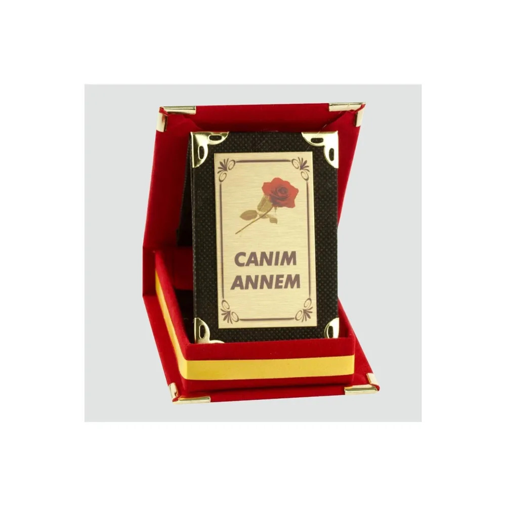 Canım Annem Plaketi-Kırmızı