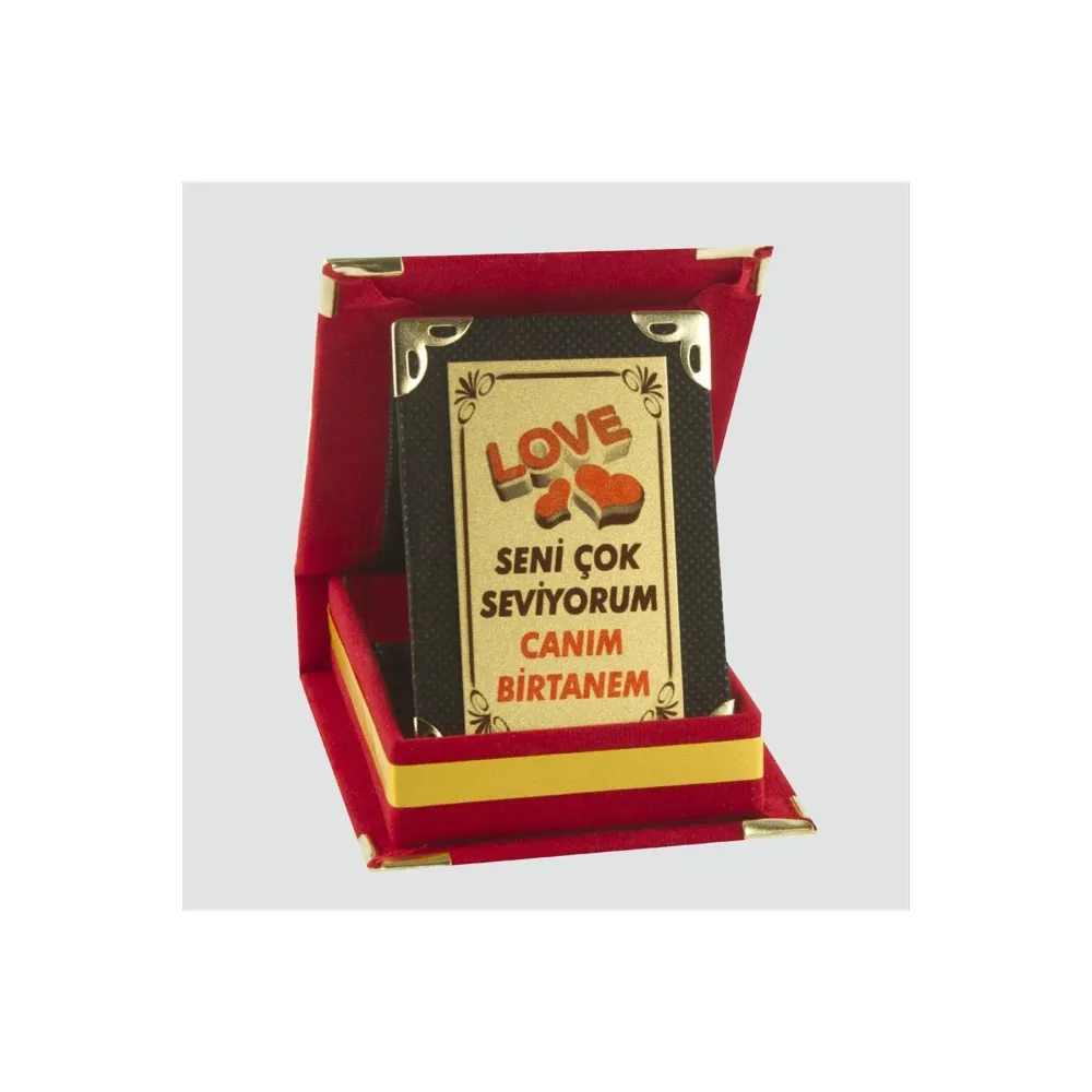 Canım Birtanem Plaketi-Kırmızı