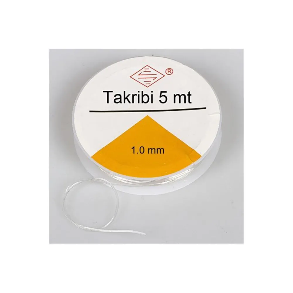 Lastikli Misina 5 - 8 Metre-Beyaz