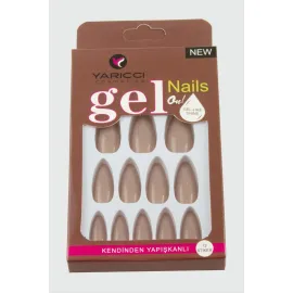 Orange Takma Tırnak-Açık Kahverengi