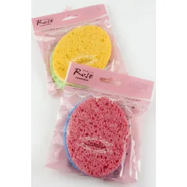 2 Adet Oval Makyaj Süngeri-Renkli