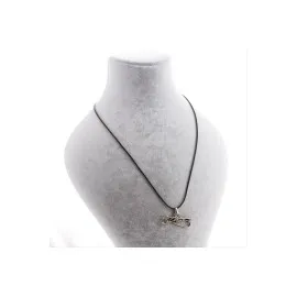 Atatürk İmzası Kolye-Siyah