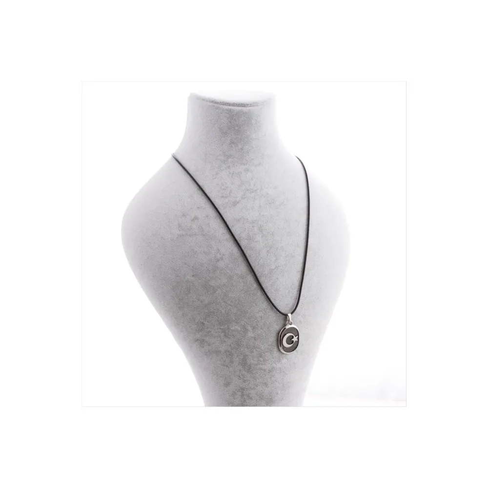 Ay Yıldız Kolye-Gümüş Rengi