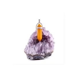 Akik Point Kolye Ucu-Sarı