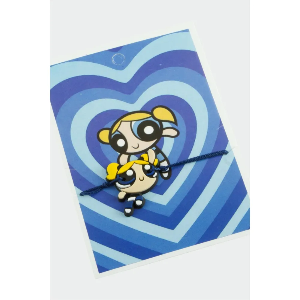 Çzgflm Karakteri İp Bileklik-Lacivert