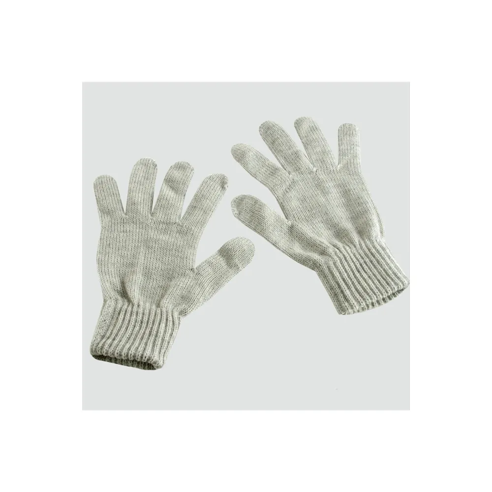 Süper Tek Kat  Eldiven-Gri