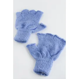 Kesik Uçlu Eldiven-Açık Mavi-1
