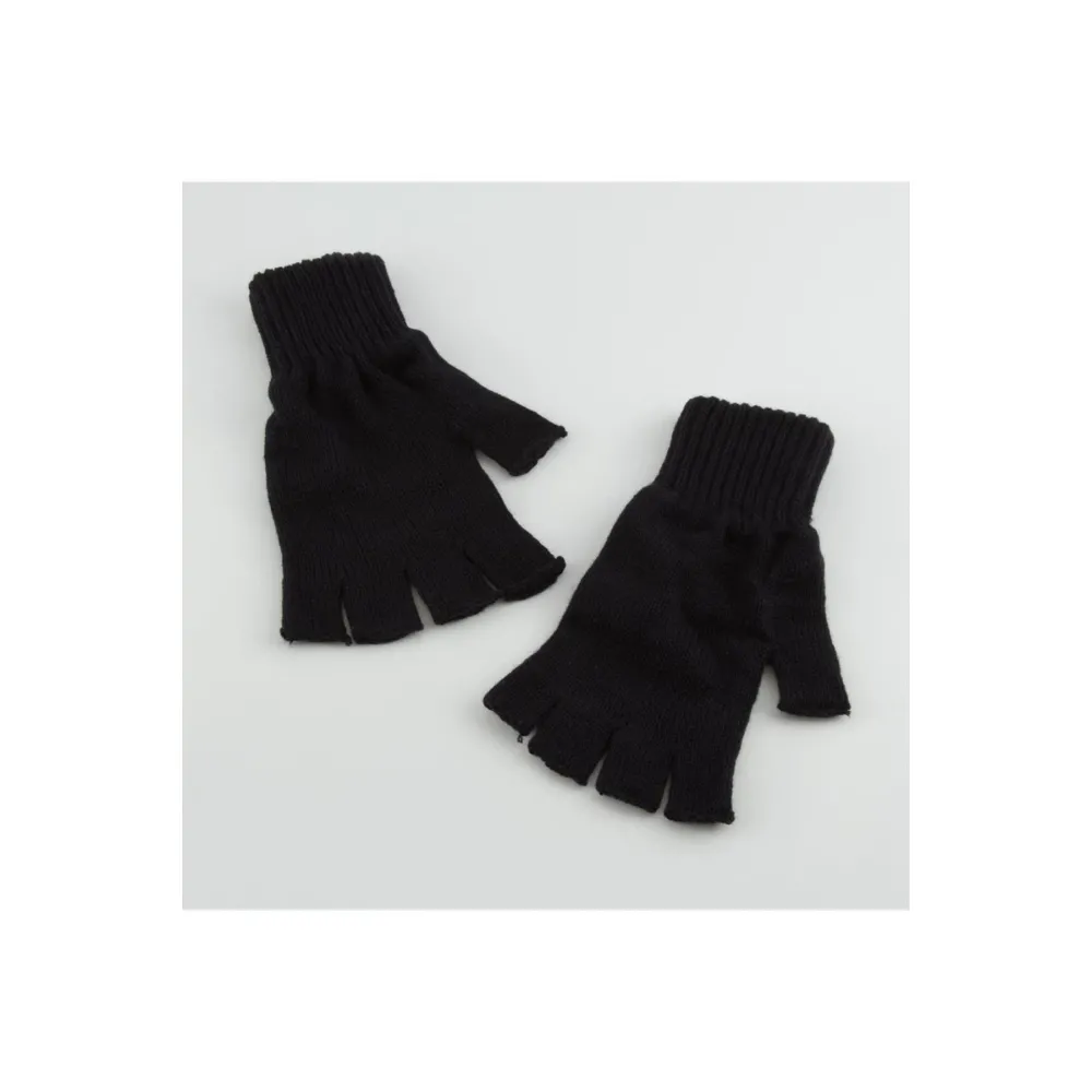 Kesik Uçlu Eldiven-Lacivert