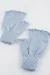 Kesik Uçlu Eldiven-Açık Mavi
