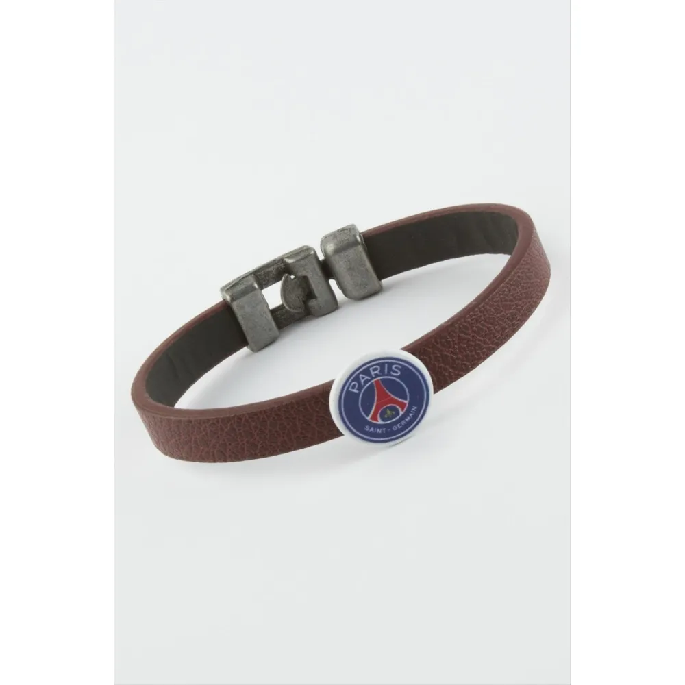 Bordo Renkli Suni Deri Bileklik-Bordo