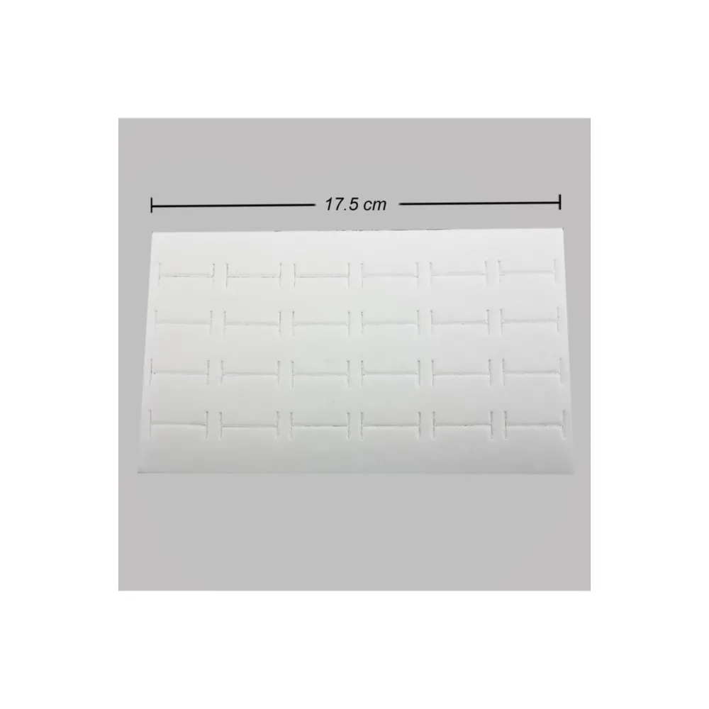 24lü yüzük kutusu süngeri-Beyaz