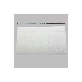 24lü yüzük kutusu süngeri-Beyaz