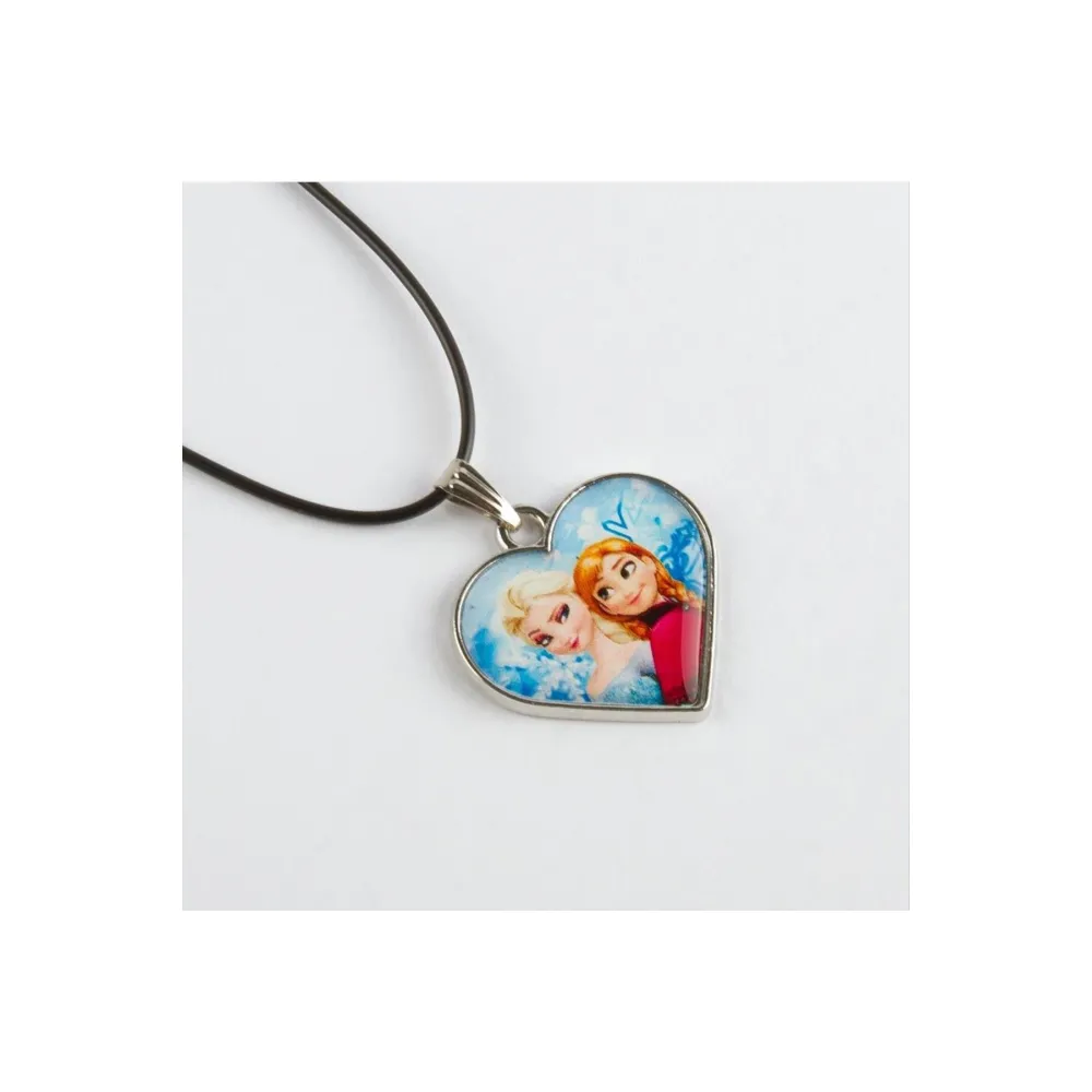 Kalp Uçlu Kolye-Siyah