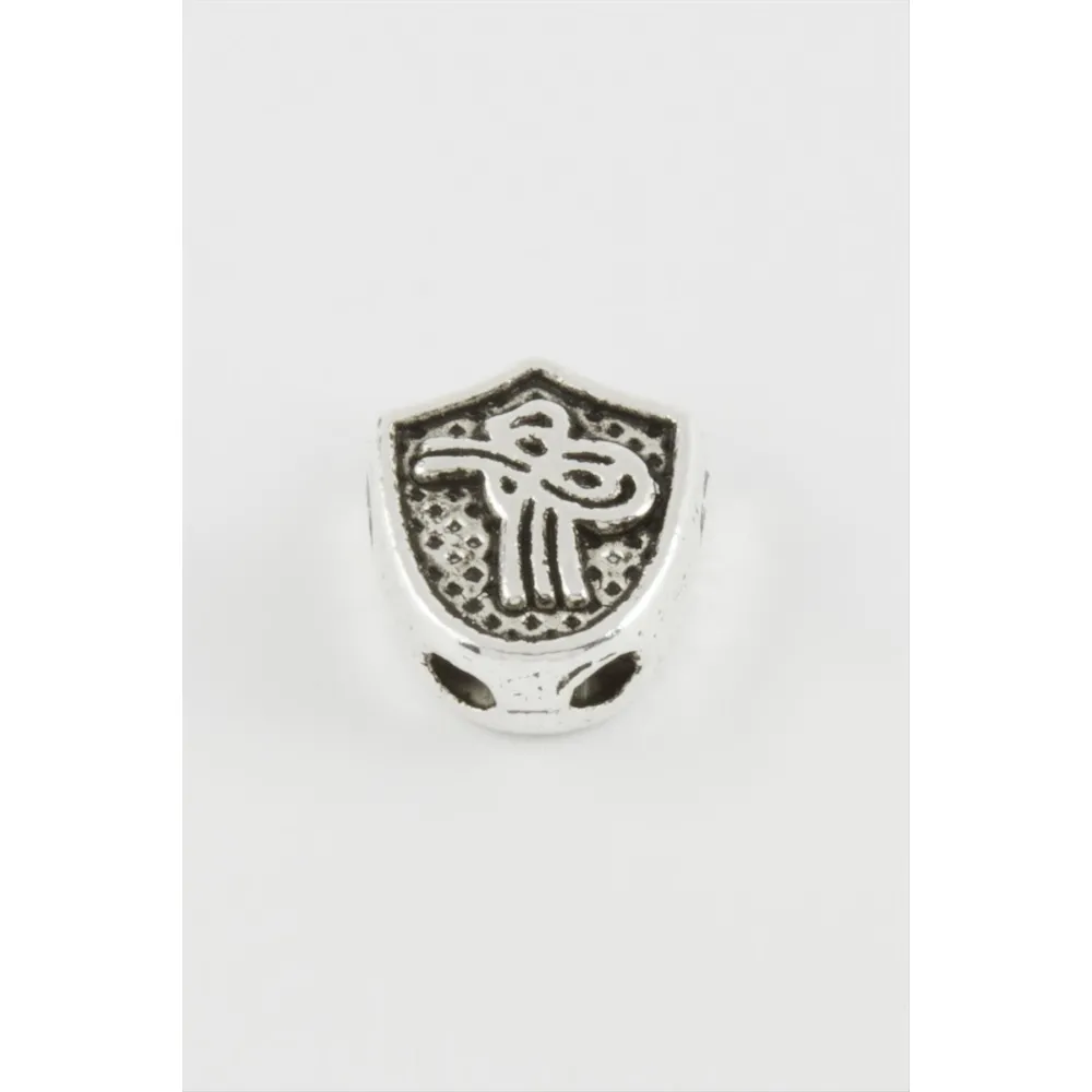 Tuğra Tesbih Ara Aparatı 1 Adet-Gümüş Rengi