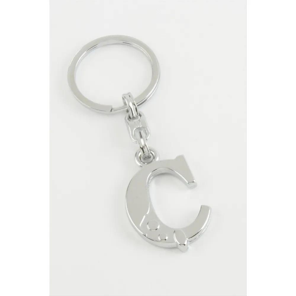 Harfli Metal Anahtarlık-Ç