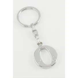 Harfli Metal Anahtarlık-O