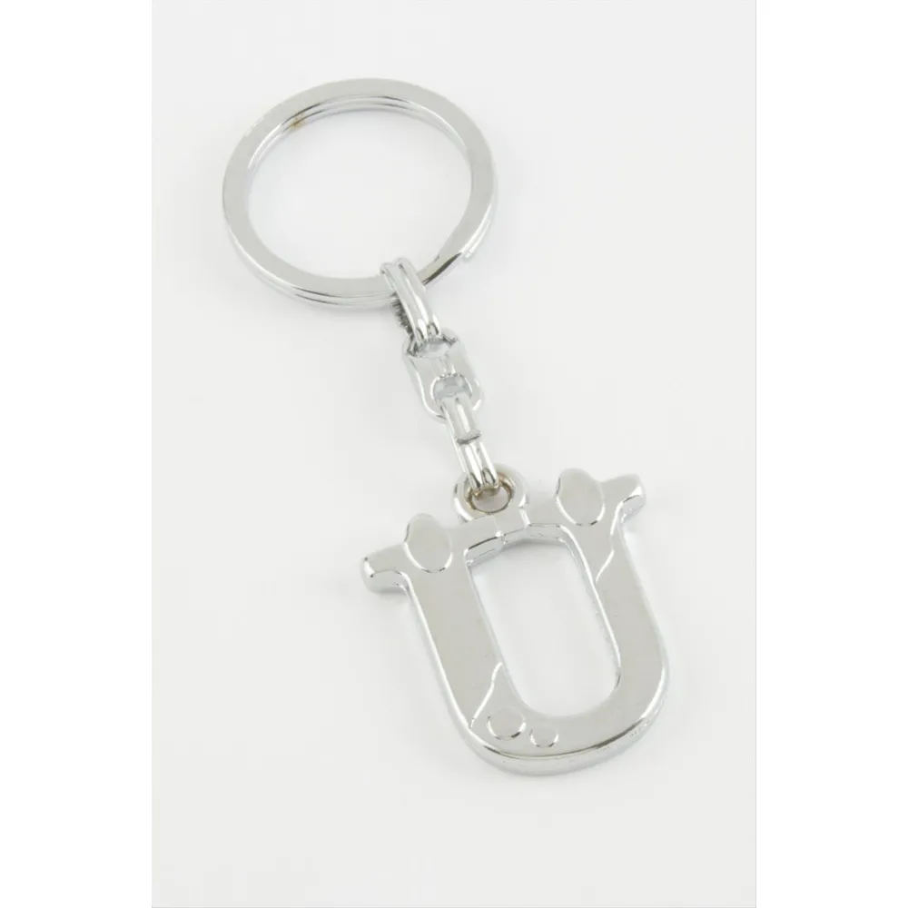 Harfli Metal Anahtarlık-Ü