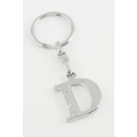 Harfli Metal Anahtarlık-D