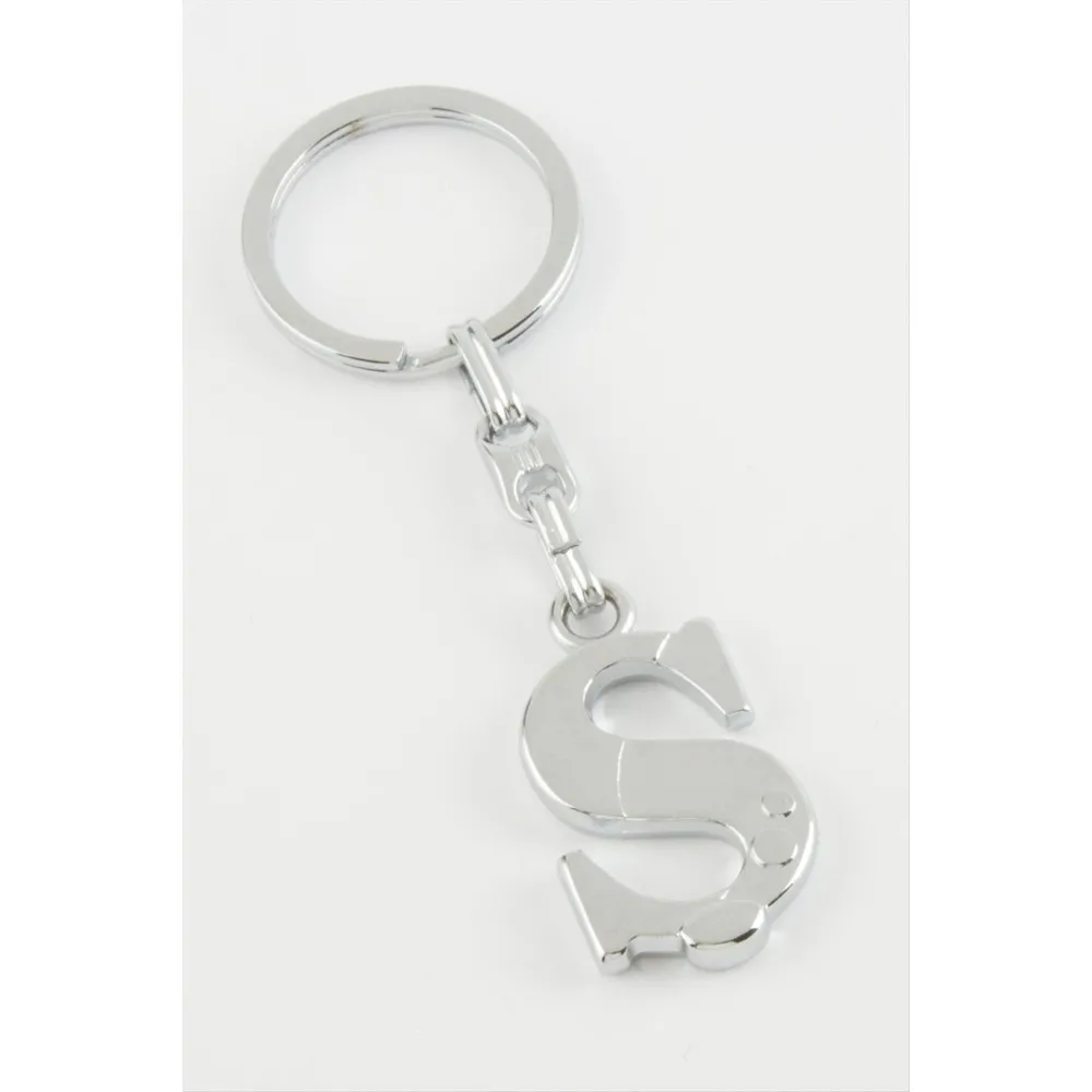 Harfli Metal Anahtarlık-Ş