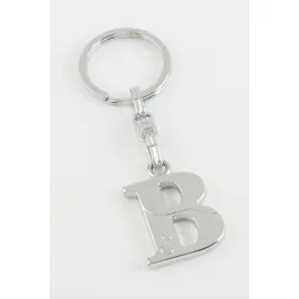 Harfli Metal Anahtarlık-B