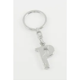 Harfli Metal Anahtarlık-P