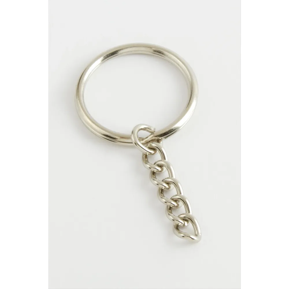 İnce Anahtarlık Aparatı-Gümüş Rengi