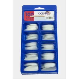 Ocean Takma Tırnak 100 Adet-Krem