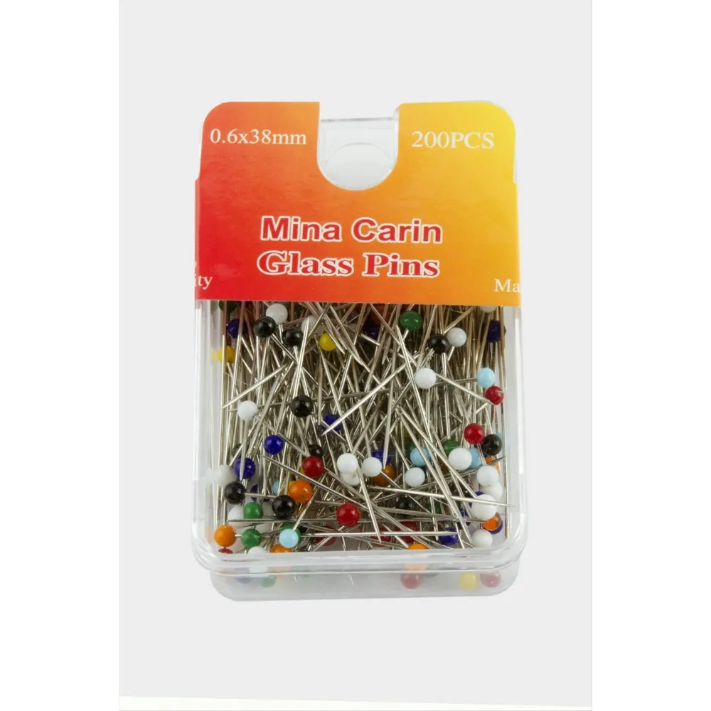 200 Adet Kutulu Toplu İğne-Beyaz