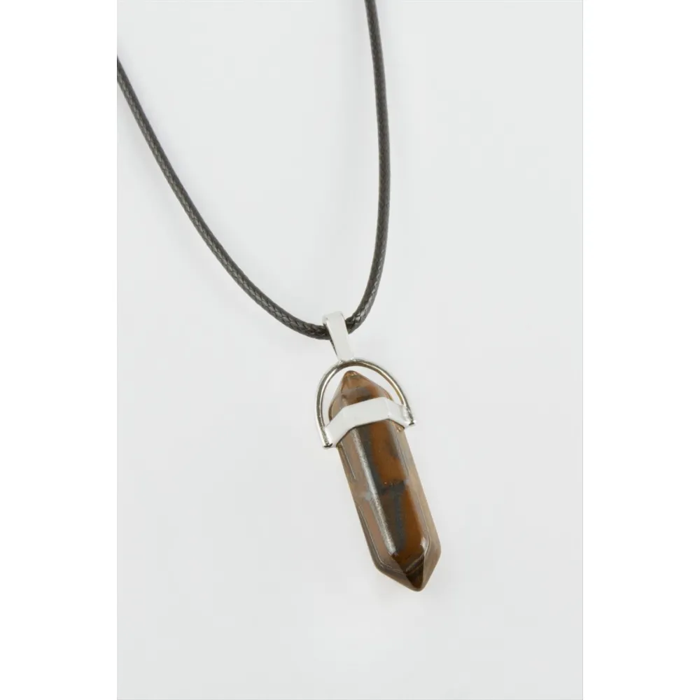 Kaplangözü Point Kolye-Kahverengi