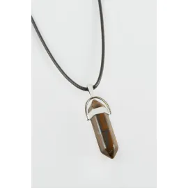 Kaplangözü Point Kolye-Kahverengi