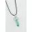 Turkuaz Point Kolye-Turkuaz