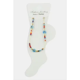 Nazar Miyoki Boncuk Halhal-Renkli