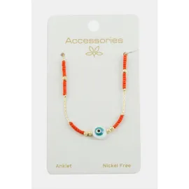 Nazar Miyoki Boncuk Halhal-Turuncu