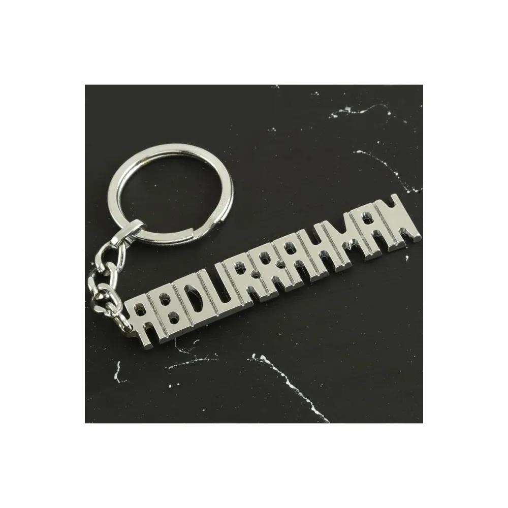 Abdurrahman İsimli Anahtarlık-