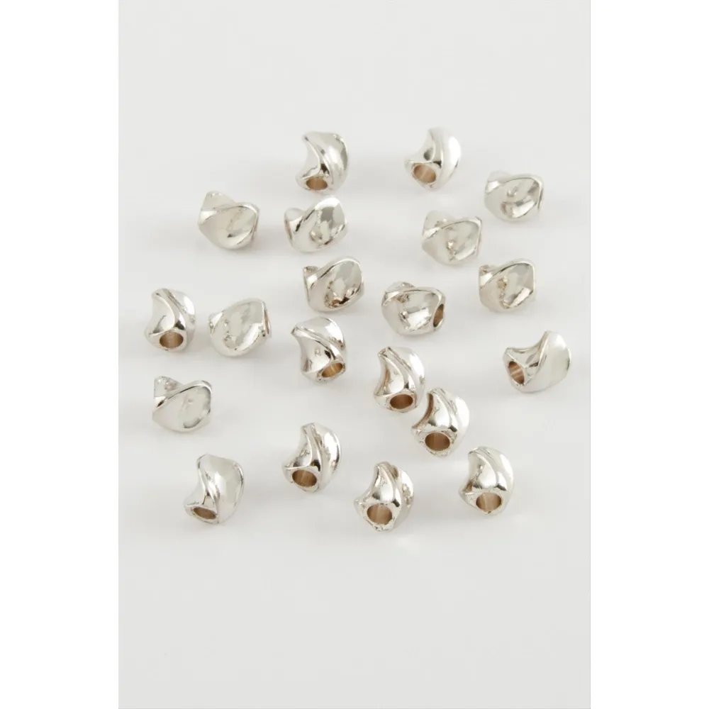 0,5 mm Oval Ara Aparat 20 Adet-Gümüş Rengi