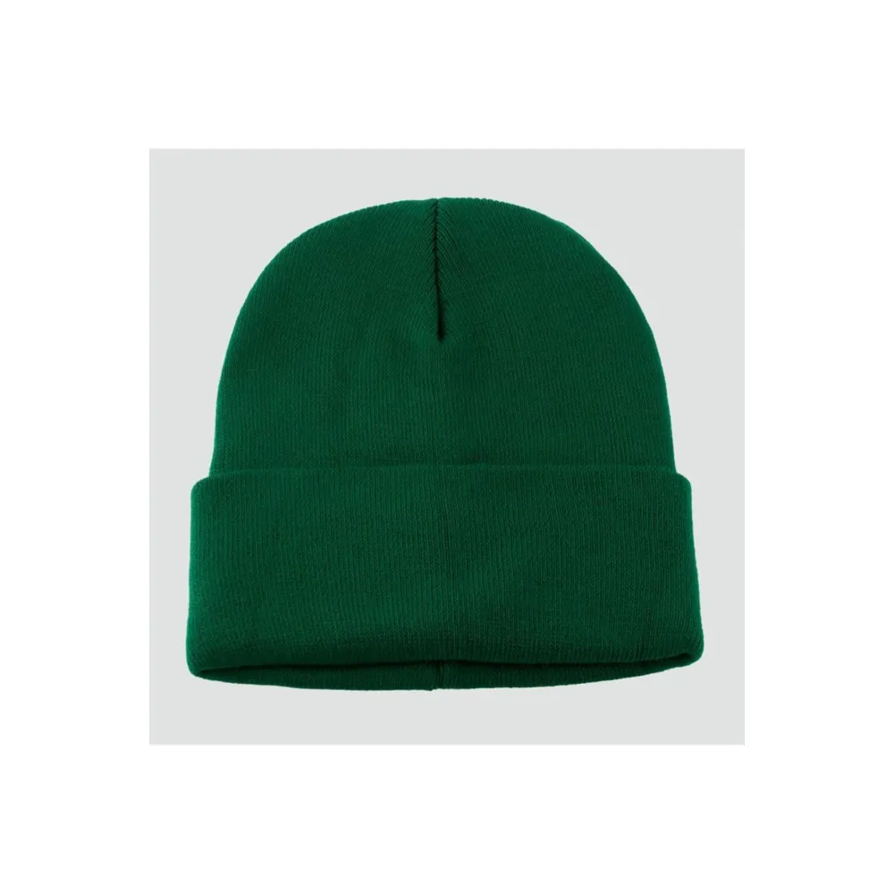 Çift Kat 1 nci kalite renkli bere  Toptan Bere Eldiven -Yeşil