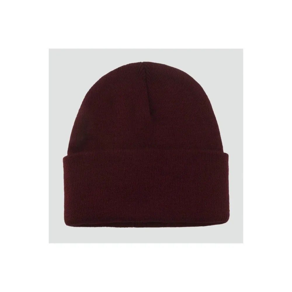 Çift Kat 1 Nci Kalite Renkli Bere  Toptan Bere Eldiven -Vişne Çürüğü