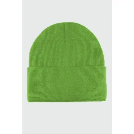 Çift Kat 1 nci kalite renkli bere  Toptan Bere Eldiven -Yeşil-1