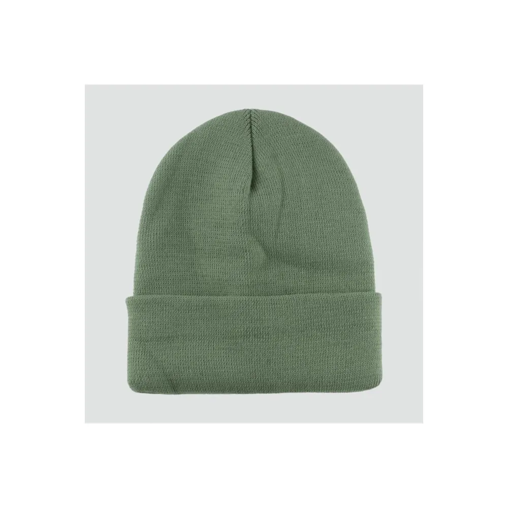 Çift Kat 1 nci kalite renkli bere  Toptan Bere Eldiven -Yeşil-2