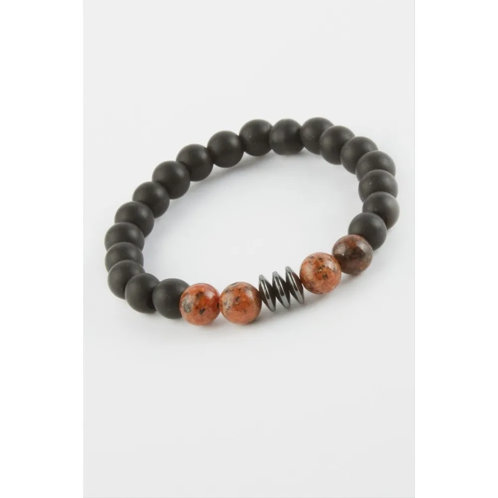 Ceyt Onix Doğaltaşlı Bileklik-Siyah