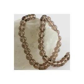 8 mm Cam Taş-Kahverengi