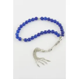 Ceyt Taşı Tesbih 8 mm-Lacivert