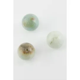 Azurit Doğaltaş Kolye Ucu 1,6 Cm-Su Yeşili