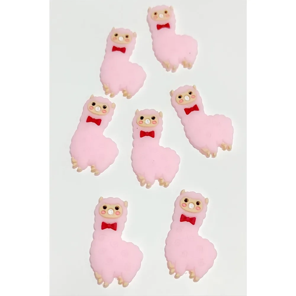 Koyun Silikonlu Figür 1 Adet-Pembe