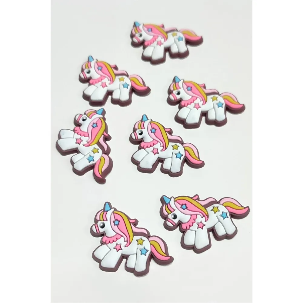 Unicrn Silikonlu Figür 1 Adet-Kahverengi