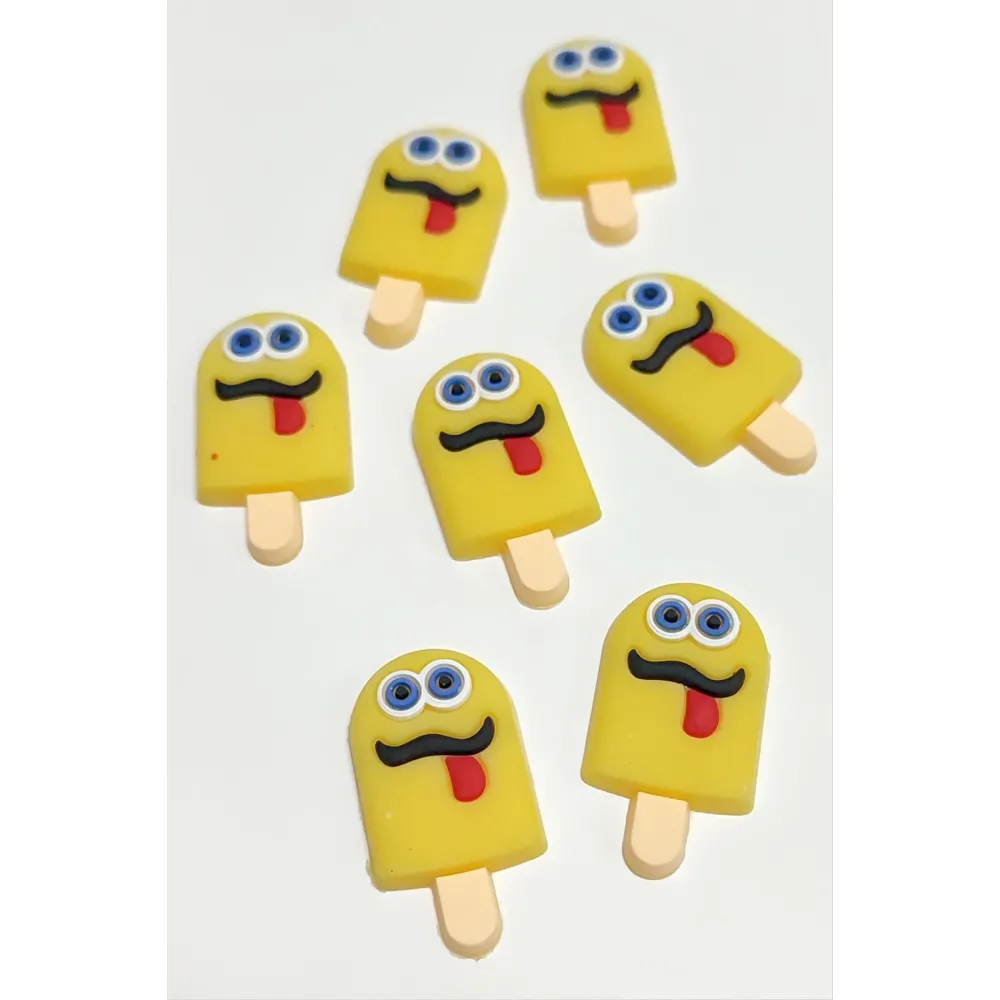 Dondurma Silikonlu Figür 1 Adet-Sarı