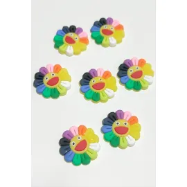 Papatya Silikonlu Figür 1 Adet-Sarı